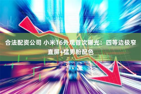 合法配资公司 小米16外观首次曝光：四等边极窄直屏+猛男粉配色